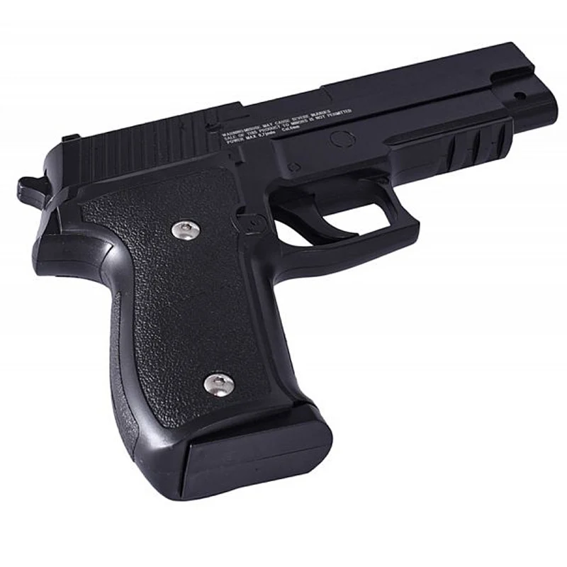 Pistol pneumatic. Stalker SA226 Spring (analog sigsauer P226) K. 6mm met. Body Shop 13 ball up to 80 m/s Black | Спорт и развлечения