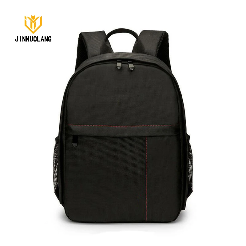 

JINNUOLANG New Outdoor Portable Waterproof Scratch-proof Dual Shoulders Backpack Camera Bag Digital DSLR Photo Video Bag M Size