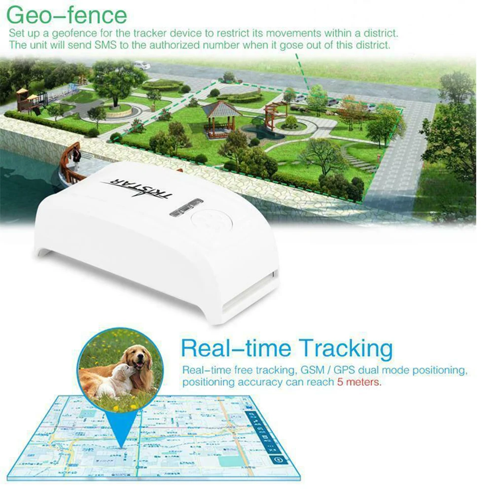 10 шт. gps трекер для кошек/собак в режиме реального времени Бесплатная веб