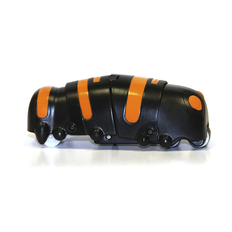 Интерактивная игрушка Гусеница Магна ползающая 9 5 см (черный оранжевый) MM8930B -