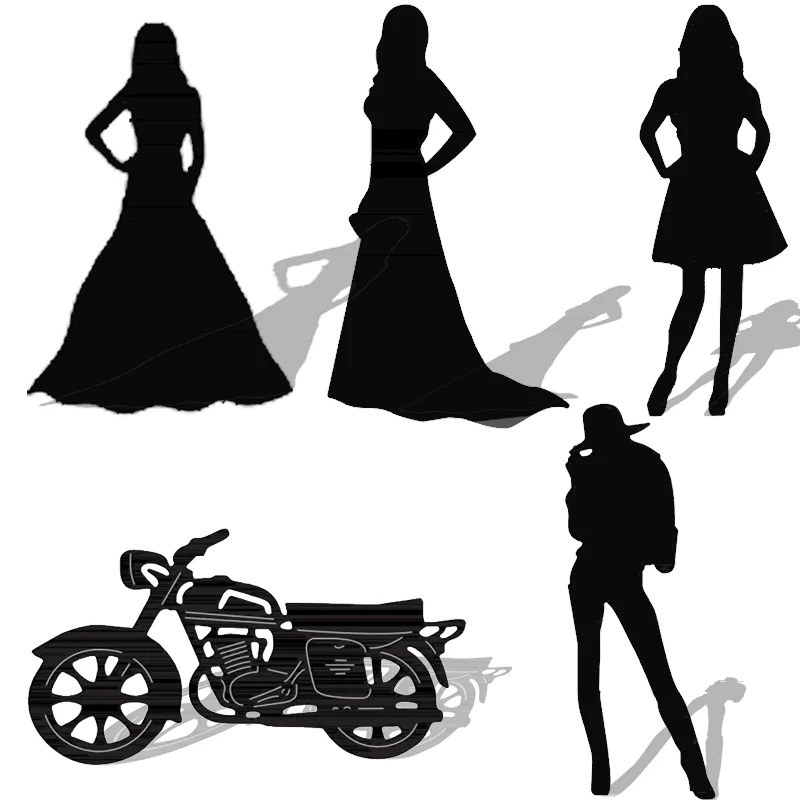 

Women Metal Cutting Dies for Scrapbooking Craft Die Cut Card Making Embossing Stencil DIY Photo Albums Decorations Designs