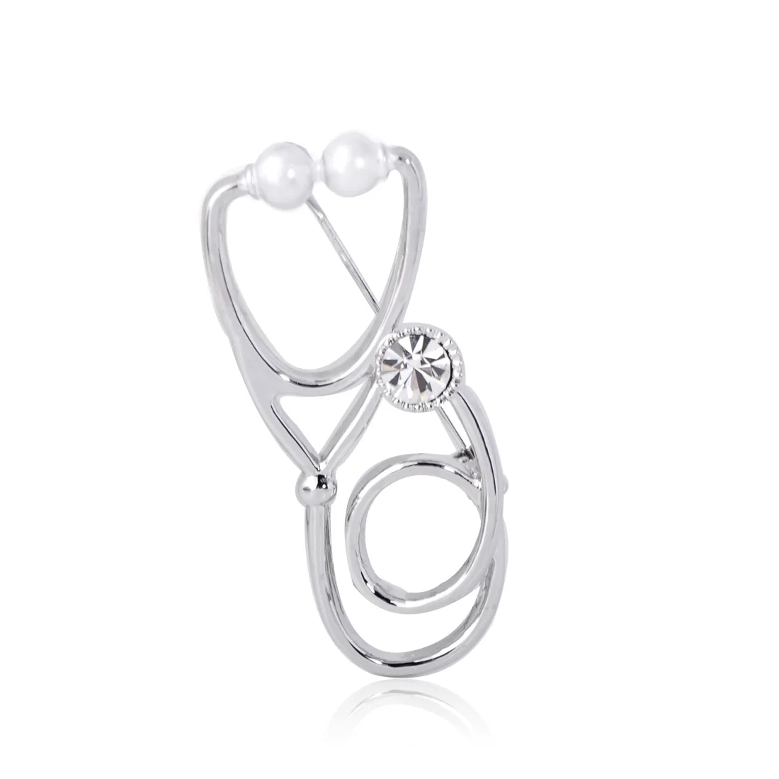 Брошь &quotФонендоскоп (little)&quot Медицинское украшение|Броши| |