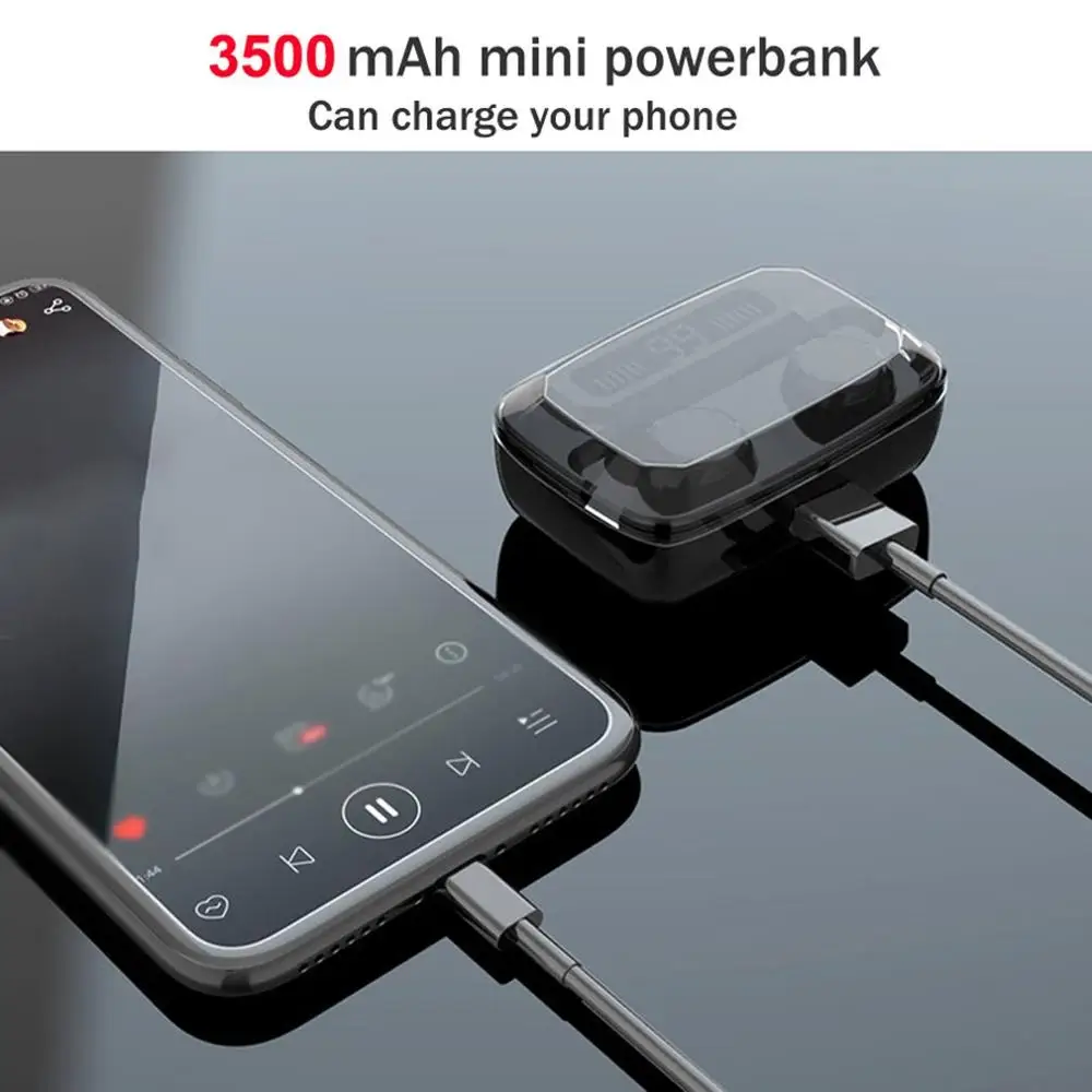 3500 мАч светодиодный Беспроводной наушники bluetooth fone de ouvido sem fio аудиофоны kulaklık