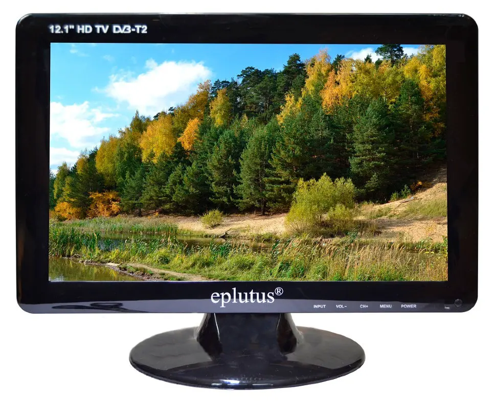Автомобильный телевизор Eplutus EP 122T DVB T/DVB T2 TFT светодиодный HD ТВ Поддержка TF карта