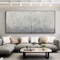 decoration poster canvas autumn nature tree modern abstract art canvas painting living room home 36x60inch90x150cm
