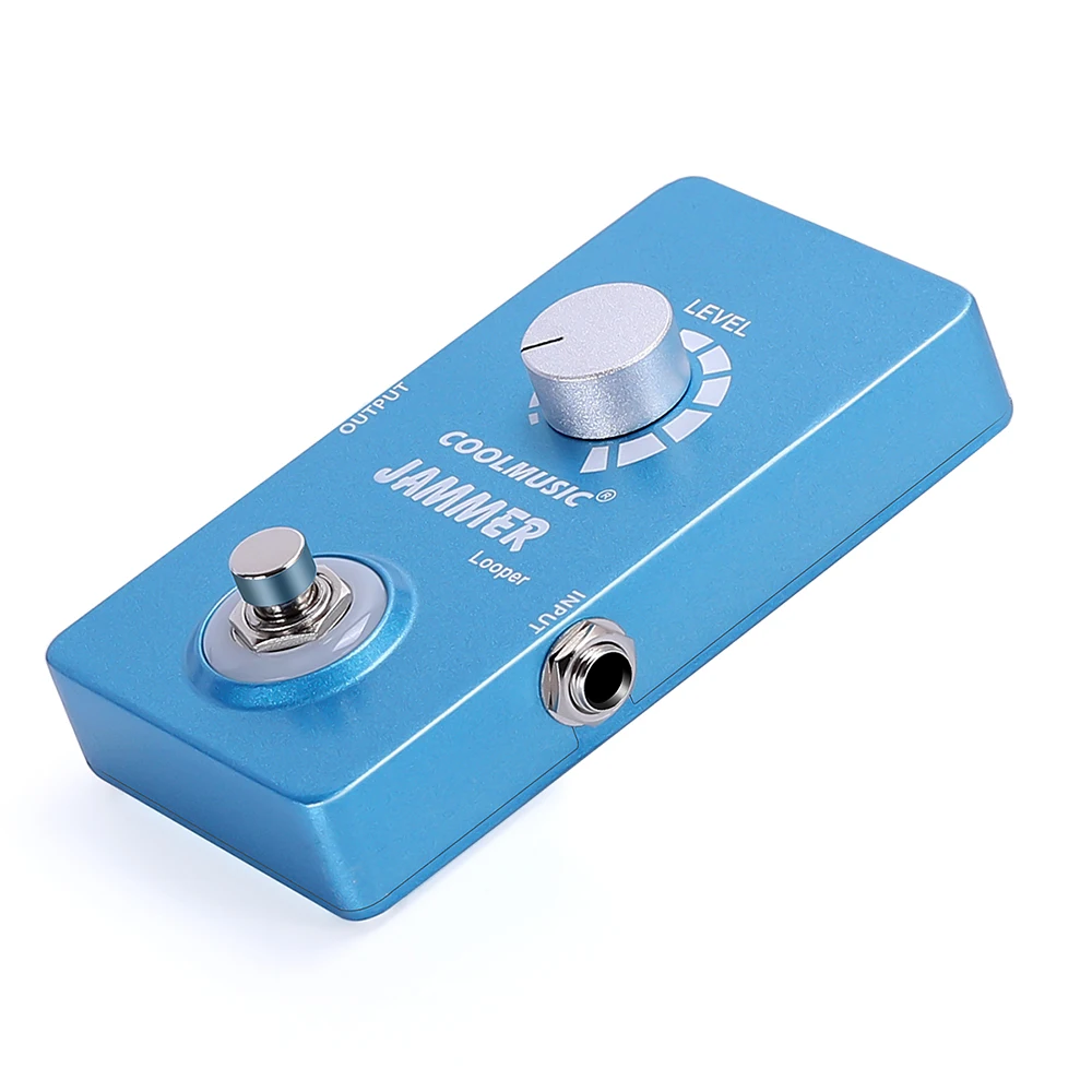 looper pedal elektrische gitarre effekte prozessor coolmusic 10 minuten unbegrenzte aufnahme musical instrument bass gitarre zubehör free global
