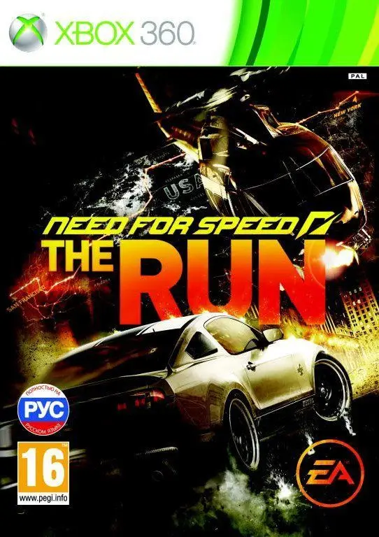 Видеоигра Need for Speed The Run Русская Версия (Xbox 360)|Игры для консолей| |