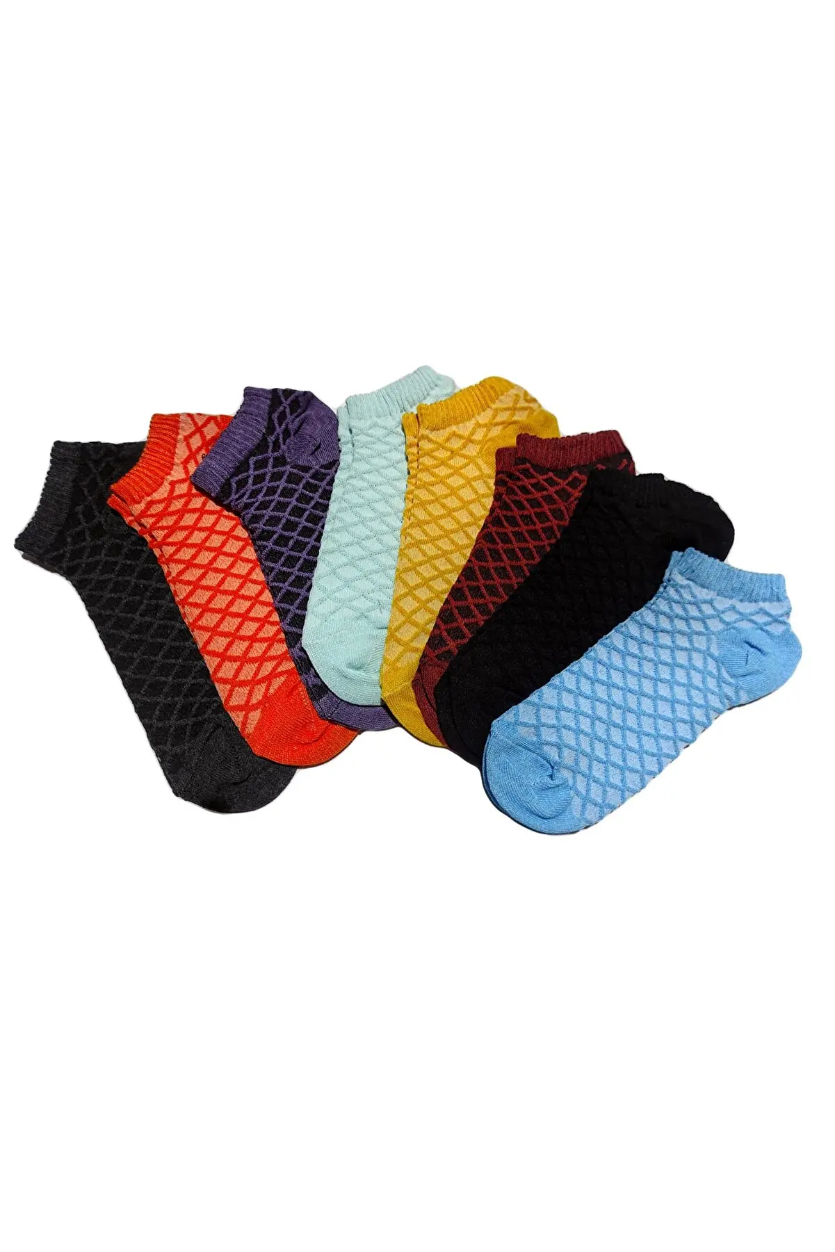 

Women's Booties Embossed 8 Pairs
