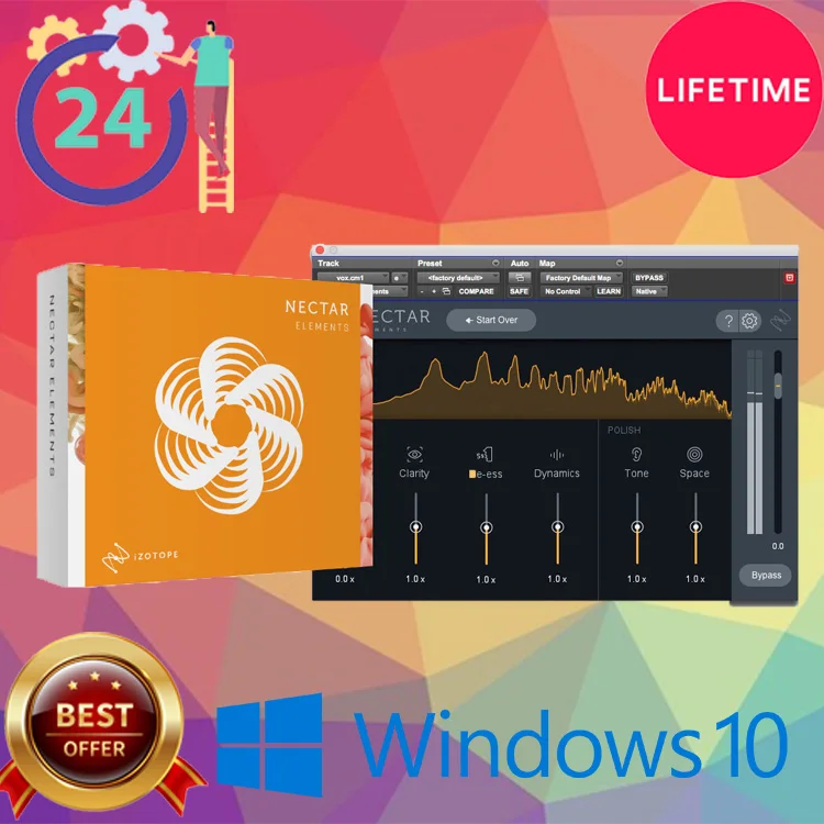 

Izotope-nectar Elements , version complte pour Win,