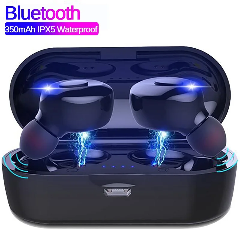 XG14 TWS Bluetooth 5 0 беспроводные наушники питание в ухо Мини HiFi 5D спортивные