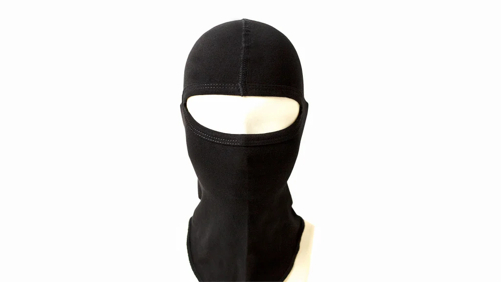 Подшлемник детский MotoLike Хлопок/Эластан черный