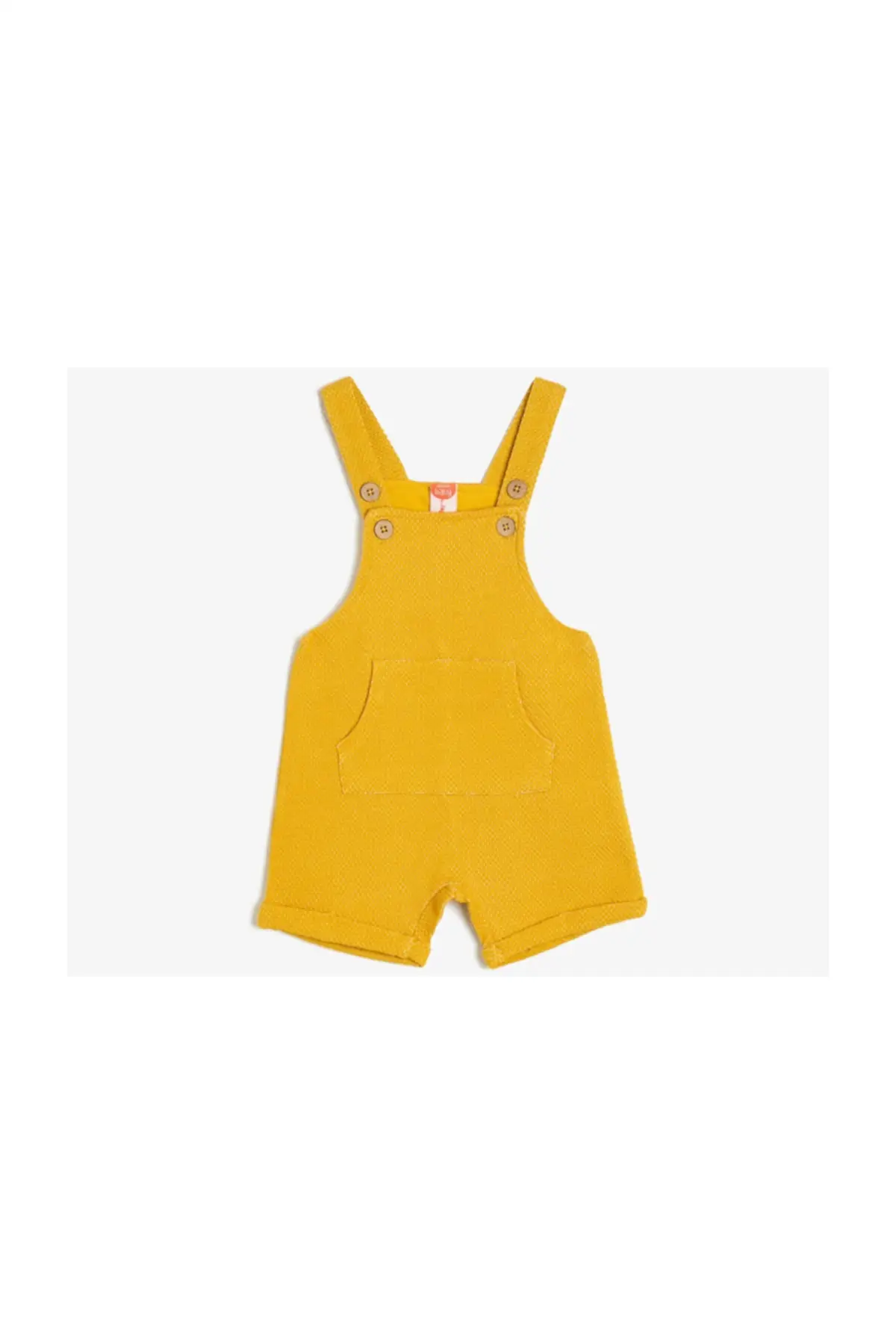 Koton дети хлопок желтый мужской ребенок карманный детальный Tulum-02510 |