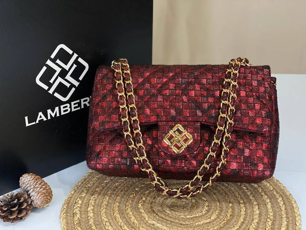 Fashion tasrımcı Lady sleeve bag pattern handbag hand bag designer handbags and purses flap quilted pattern