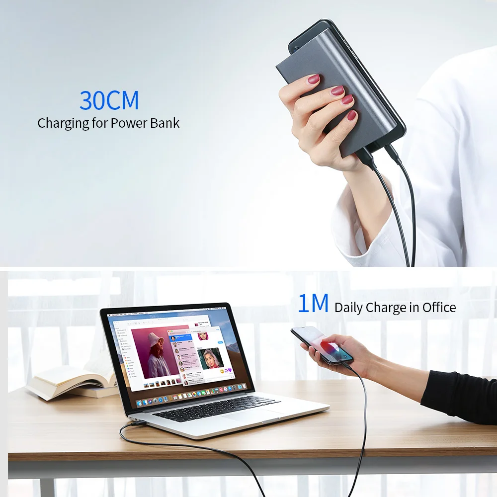 USB кабель RAXFLY типа C для Xiaomi Redmi Note 7 быстрой зарядки usb iphone Micro USB|Кабели мобильных