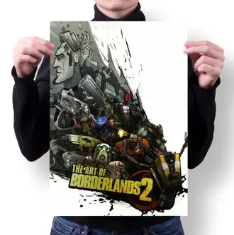 Плакат Borderlands Бордерленд №3 А3 | Дом и сад
