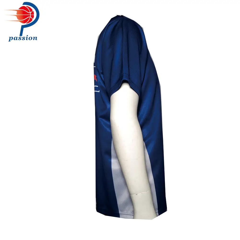 Индивидуальные сублимации короткий рукав крикет рубашка с отложным воротником |