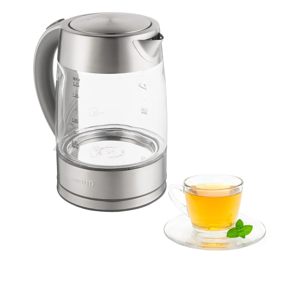 Чайник REDMOND RK G138 Стекло/Сталь|Электрические чайники| |