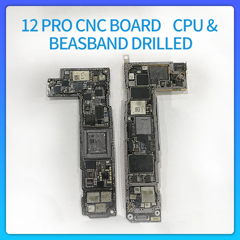 Материнская плата iPhone 11 12 Pro Max с ЧПУ ICloud заблокированная без Nand отверстием |