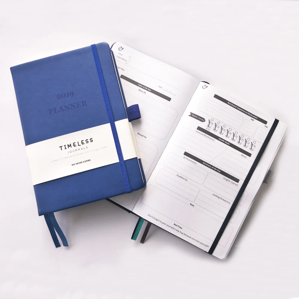 Размер A5 пунктирная сетка с принтом пользовательский чехол журнал эластичной