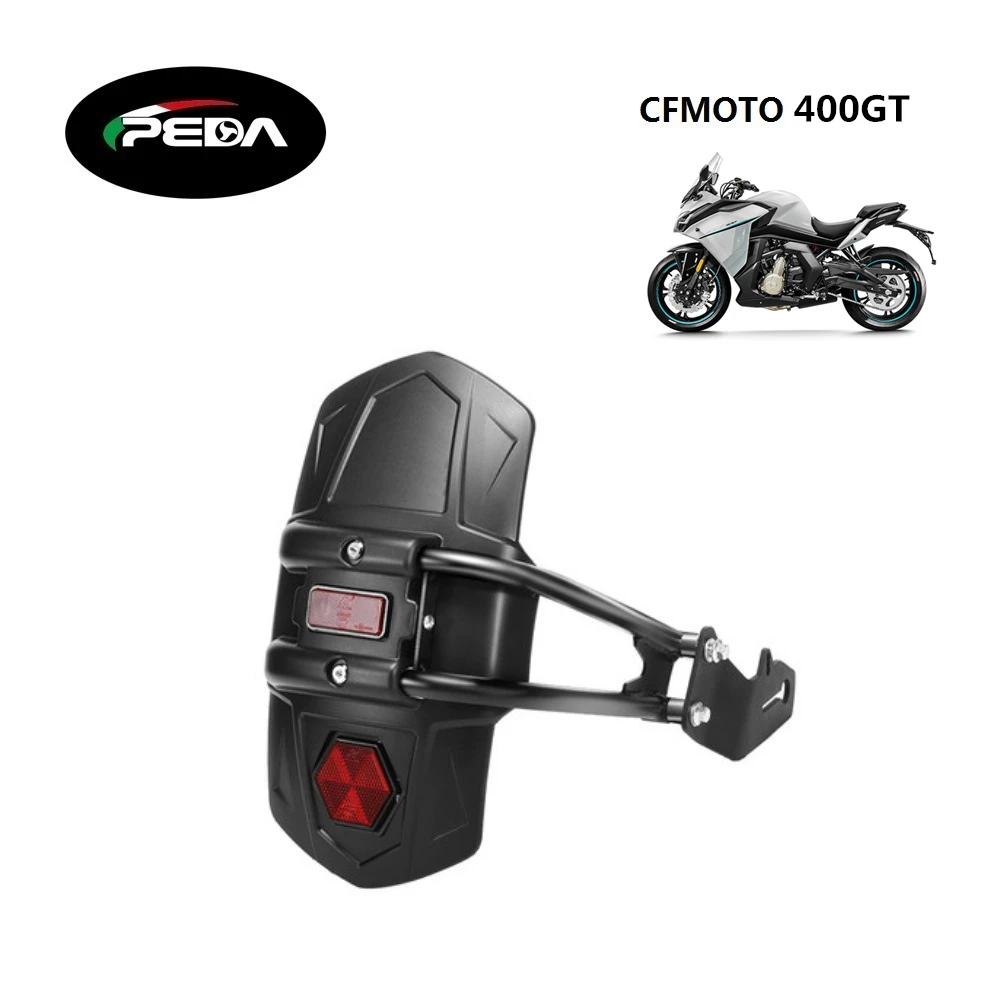 

SL25 Motorcycle Motorbike Scooter Rear Fender mudguard Mud guard with Reflector For CFMOTO 400GT accessories Spare Parts