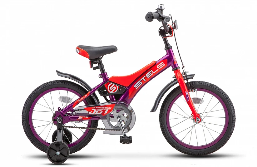 Велосипед детский STELS 16" Jet Z010 фиолетовый/оранжевый |
