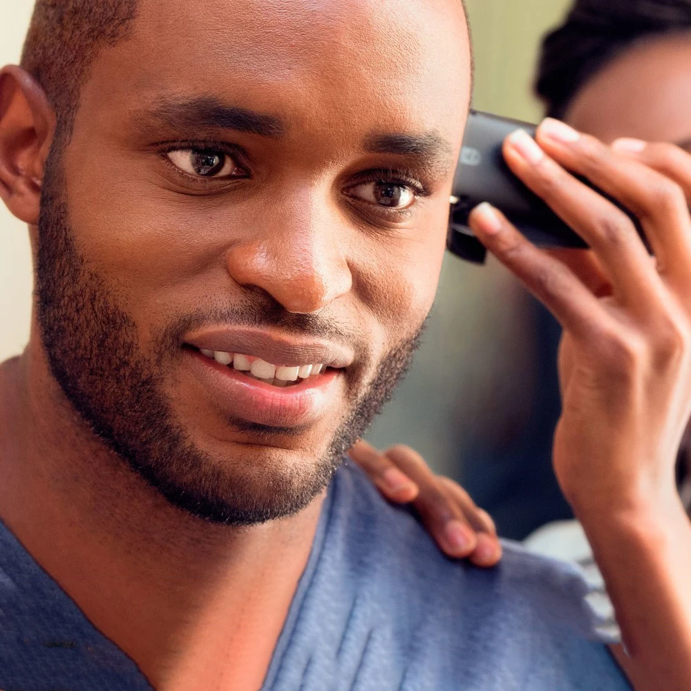 Оригинальный Триммер Philips для мужчин домашняя машинка стрижки волос с 4 гребнями