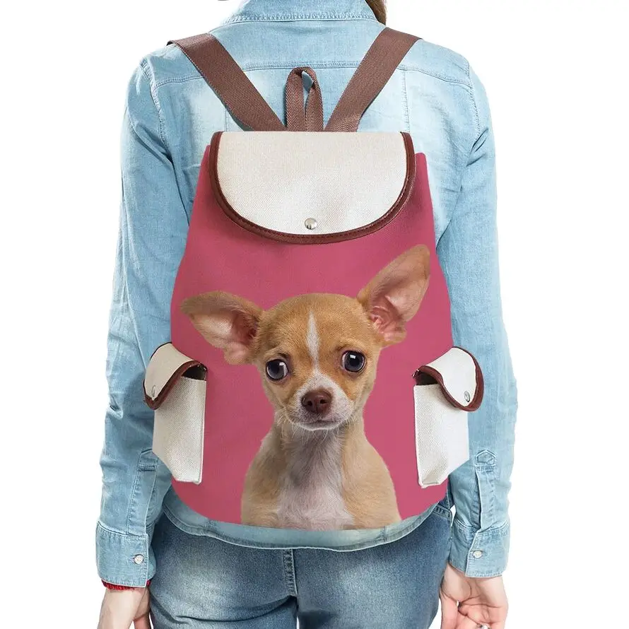 

Школьный рюкзак унисекс, Повседневная вместительная сумка на шнурке для девушек и женщин, с принтом в виде собак и кошек