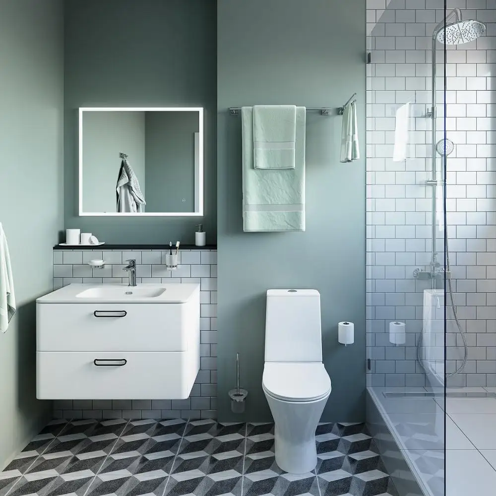 Ерш матовое стекло латунь Edifice IDDIS EDIMBG0i47 | Toilet Brush Holders