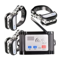 wireless dog fence rechargeable water resistance radio 3 dogs collar collars for 123 dogs