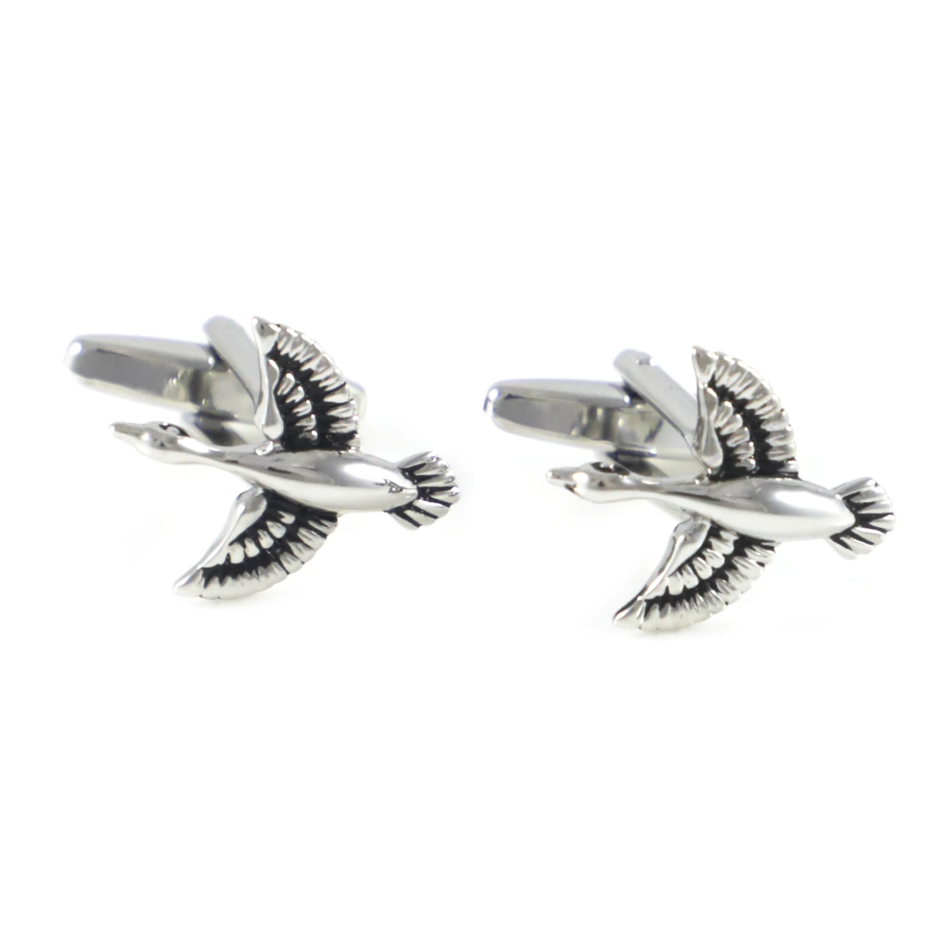 Животные похожие звенья запонки из дикой гусины Канады подарок на день рождения