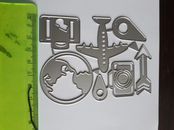 Металлические трафареты для скрапбукинга 7 шт. | Дом и сад