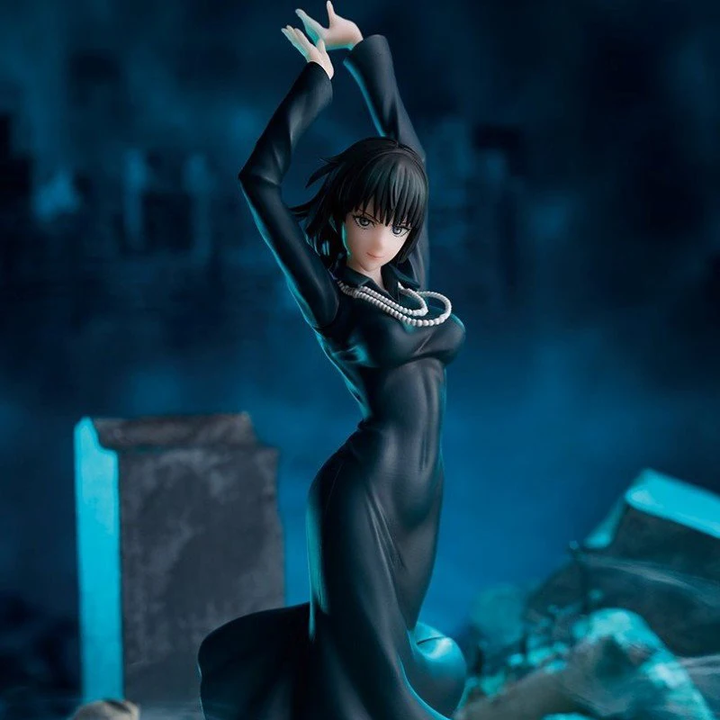 Фигурки игрушечные juai Оригинальные фигурки Banpresto One Punch Man Senritsu no Tatsumaki Hurricane Jigoku