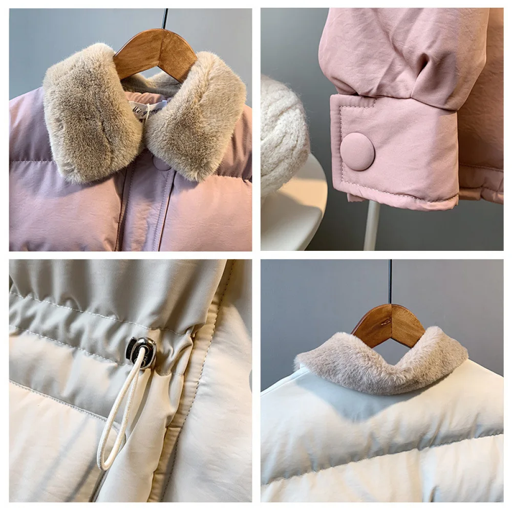 

2020 New Winter Jacket High Quality Coat Women Fashion Trend Korean Solid Jackets Woman Clothing Warm Casual All-Match Parka