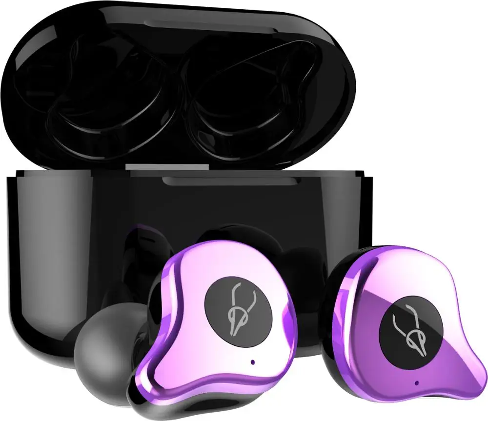 6 SABBAT E12 Ultra TWS беспроводные Bluetooth наушники спортивные Hi-Fi стерео наушники гарнитура с шумоподавителем с беспроводным зарядным устройством Qualcomm - Цвет: 6