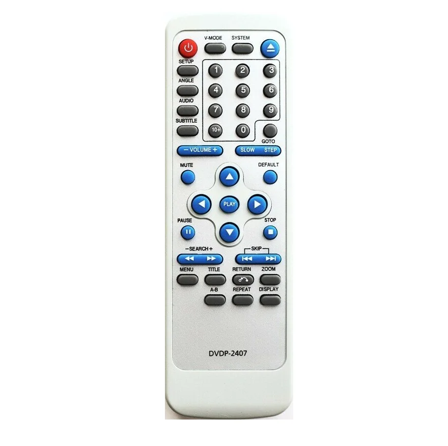 Пульт для DVD ПЛЕЕРОВ ELENBERG DVDP-2407 (2406/7068/6050/ united 6084DVX-6076 AKAI DV-P4797/492 ) |