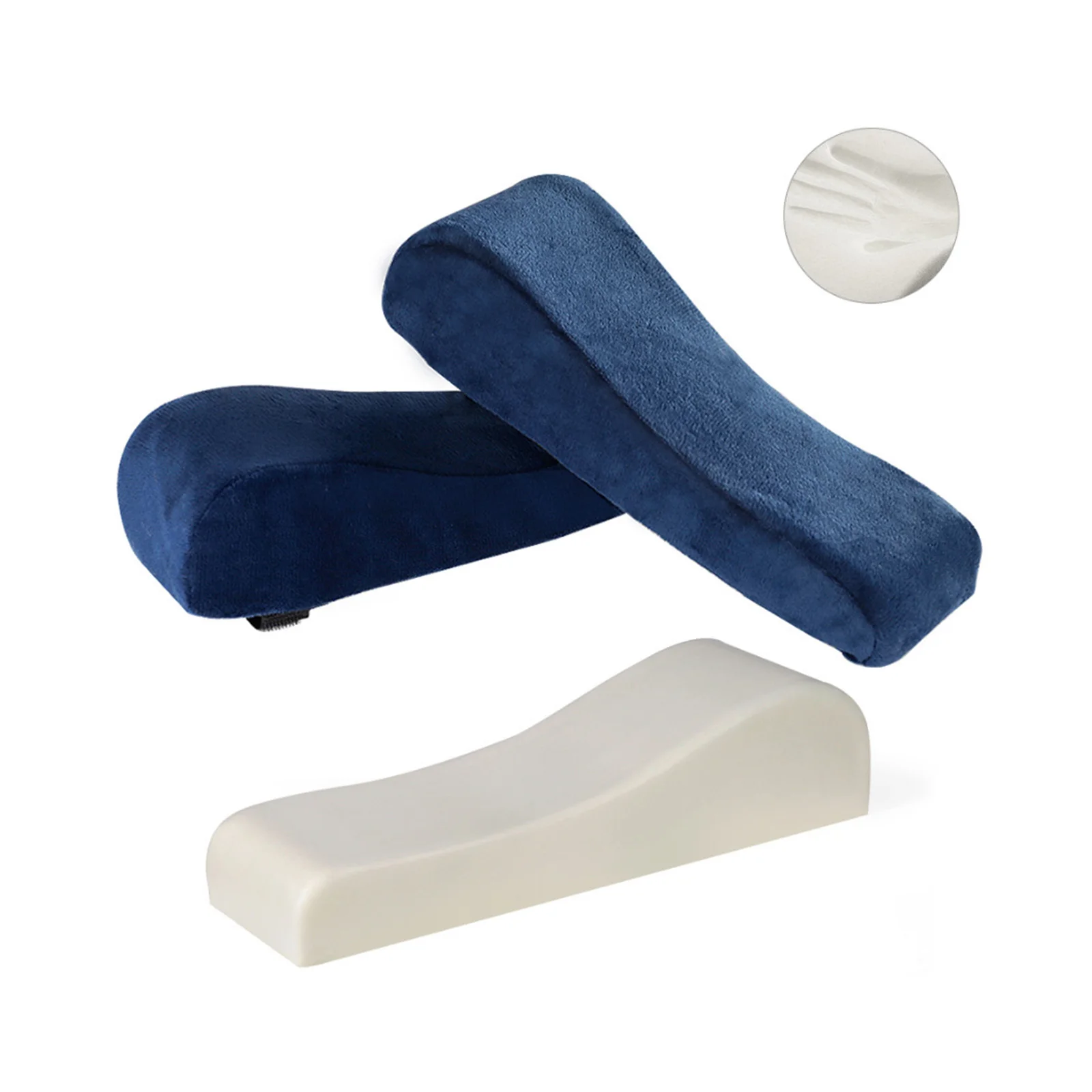 Подушки-подлокотники для сброса давления на офисное кресло 2 шт. удобные мягкие