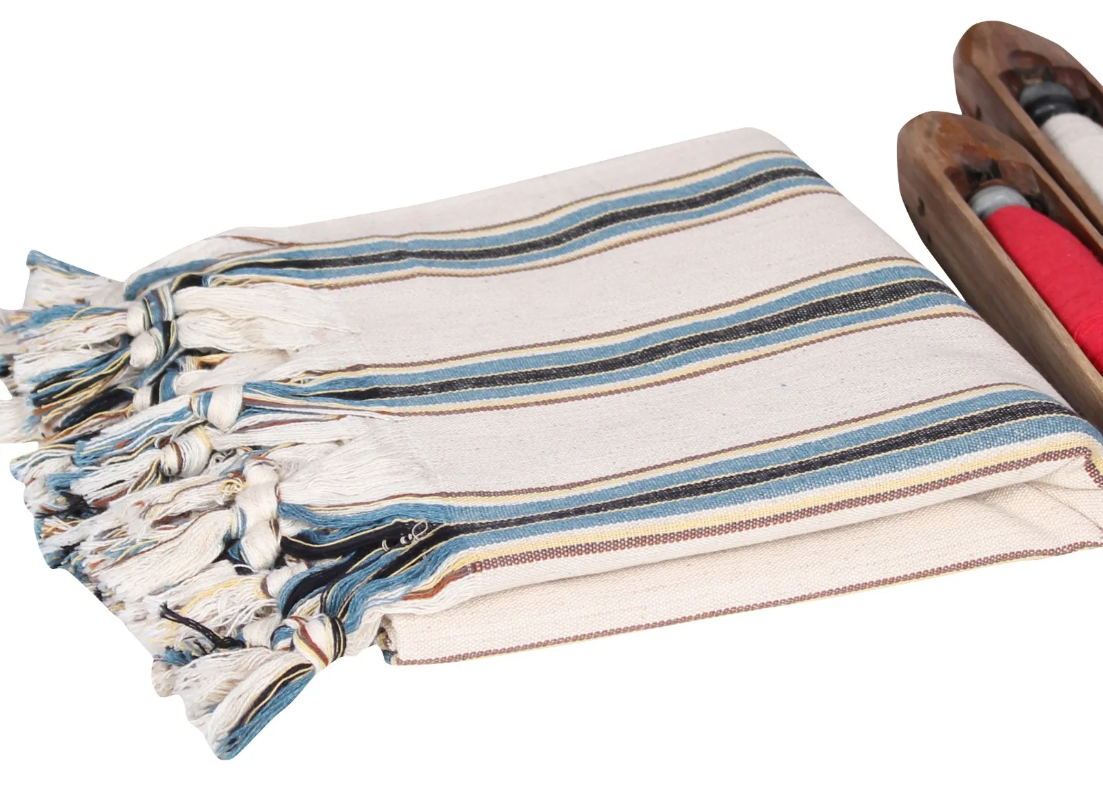 

Turkish Linen Peshtemal Towel -Woven Fouta Beach Bath Spa Yoga Towel