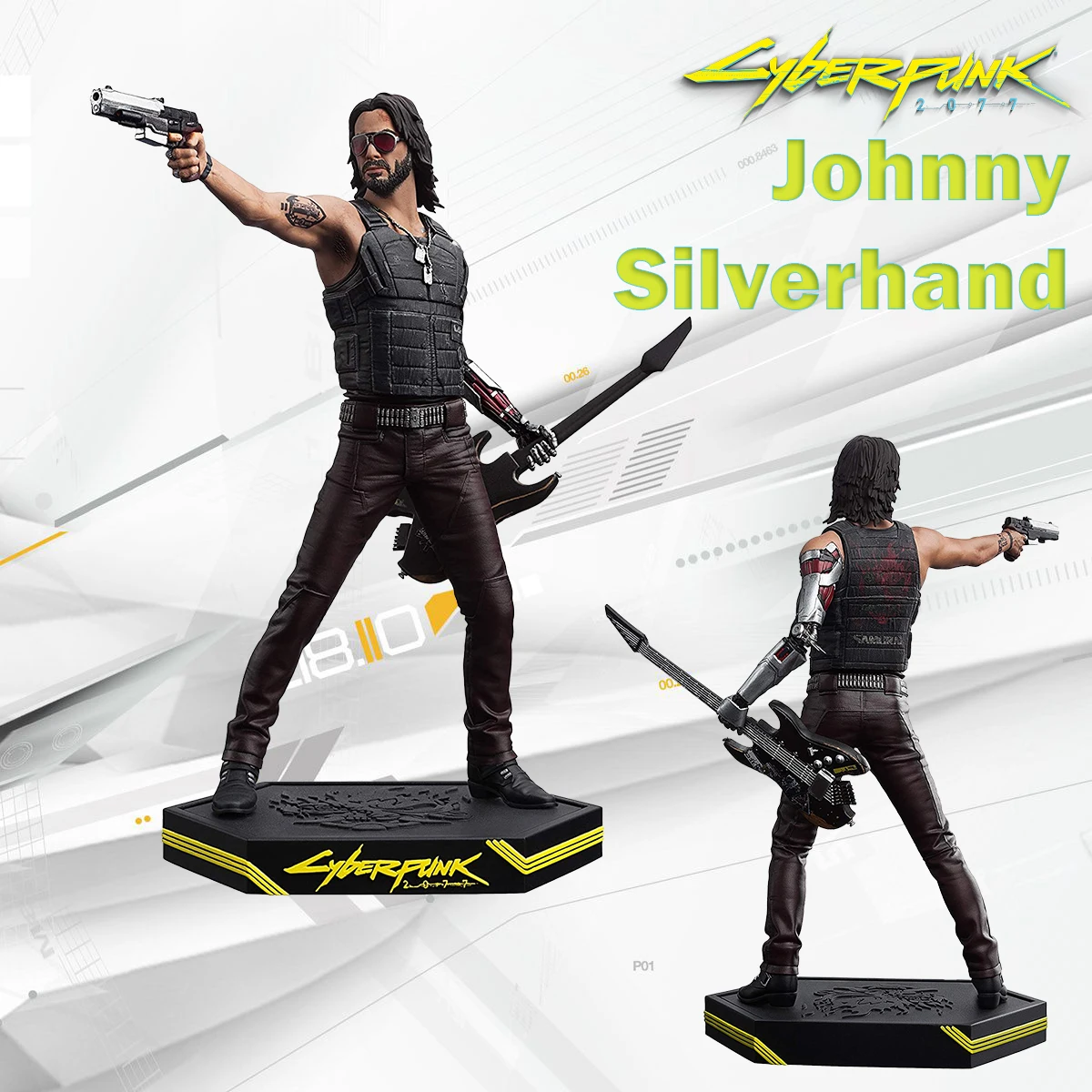 Cyberpunk johnny silverhand фигурка фото 94