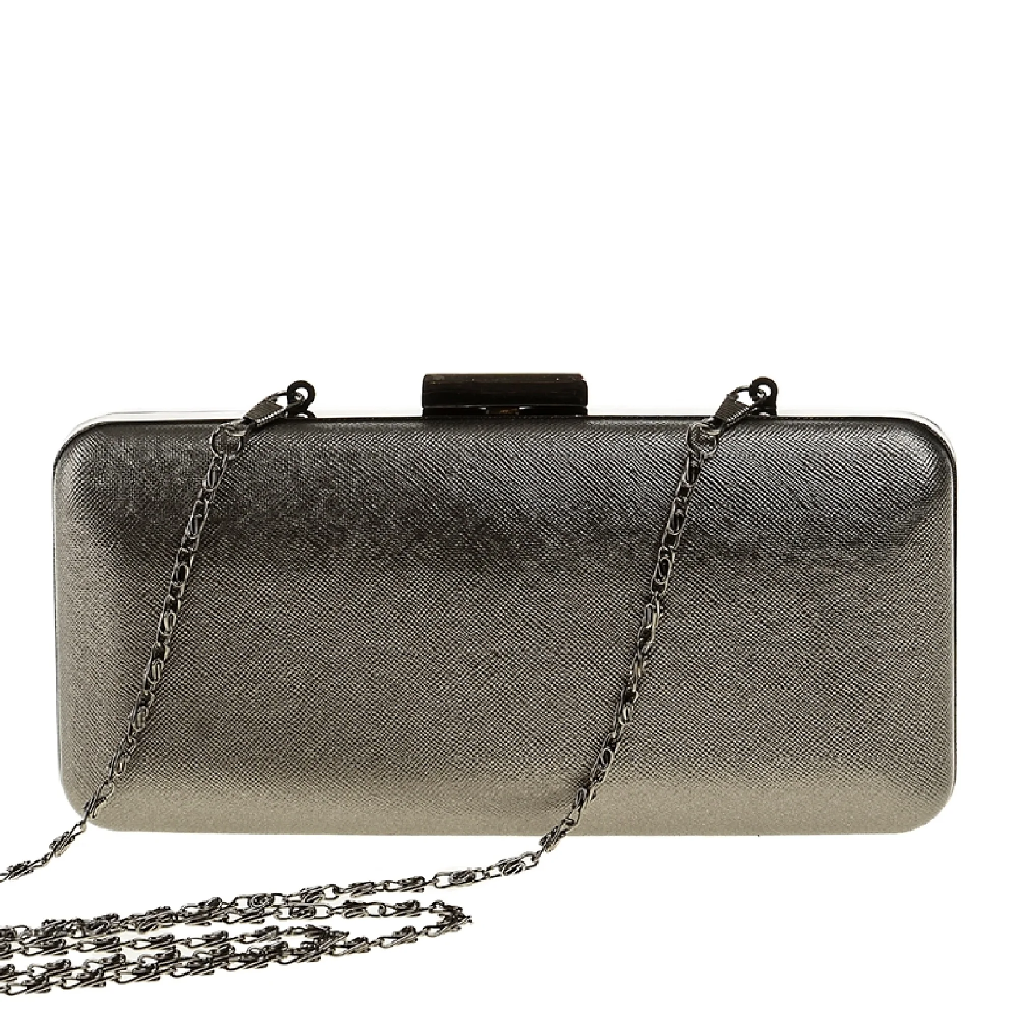 

NT-2019 Women Handbag With Chain Halter Evening Party Casual Box Metal Lady Fashion Bags
