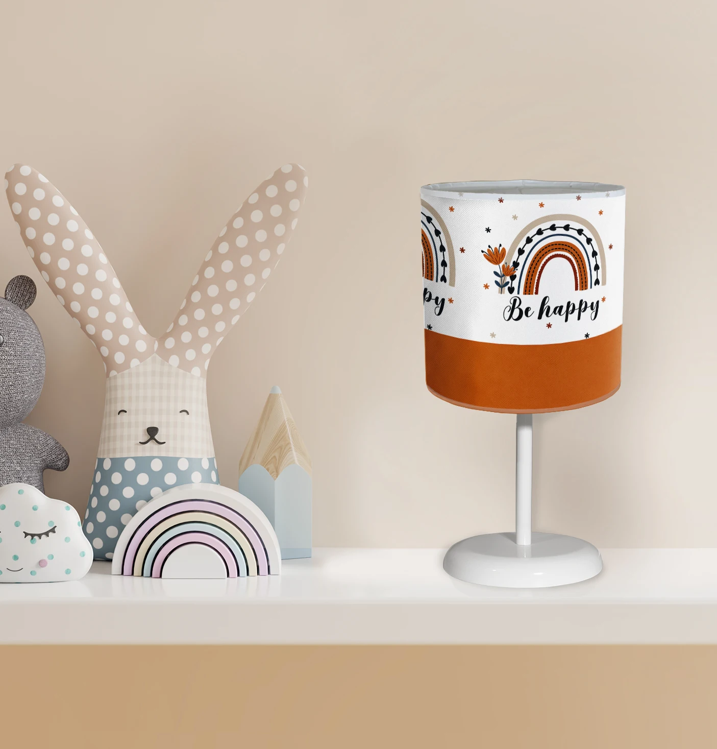 

kids room lampshade models decoration baby lighting light table lamp chandelier lampshade flower rainbow star colorful patterned