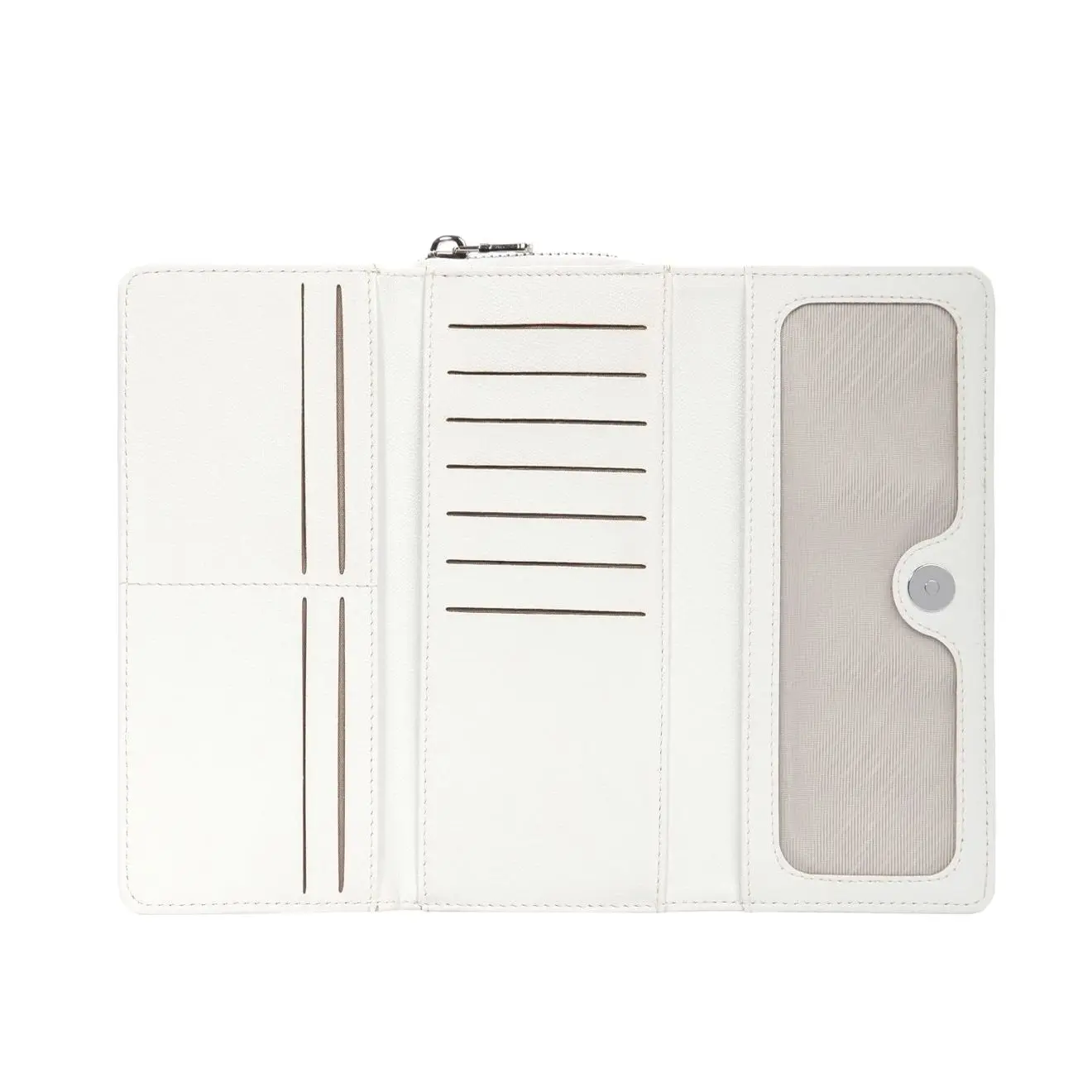 

Cengiz Pakel Mentor Women Wallet Portfolio 65241Beyaz Contemporary Modern Posture Functional Design Stain Repellent Outer Surface Simple Designed