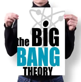 Плакат Теория большого взрыва, The Big Bang Theory №8, А4