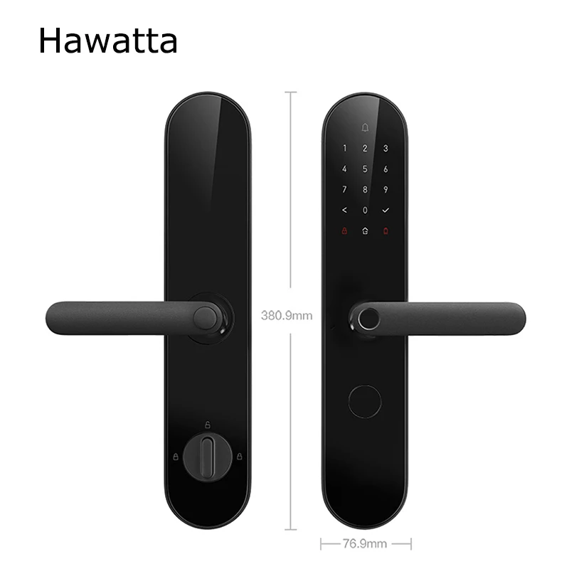 

Hawatta 2022 акция, высокобезопасный замок с интеллектуальным распознаванием лица и отпечатком пальца