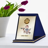 personalized the year s best kindergarten class %c3%b6%c4%9fretmeni navy blue plaque award 2