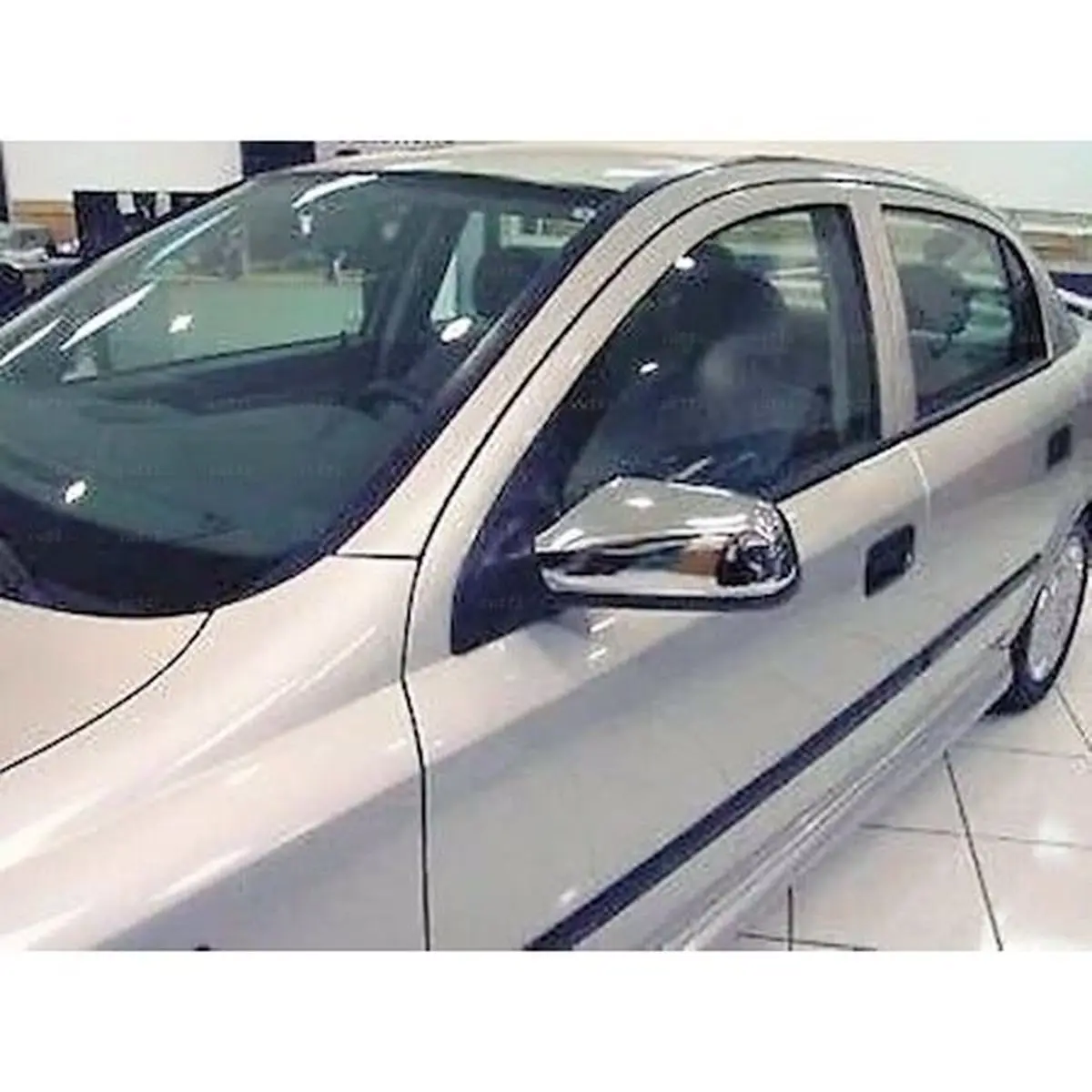 Хромированная зеркальная Крышка для Opel Astra G 2 Parça 1998-2004 из нержавеющей стали