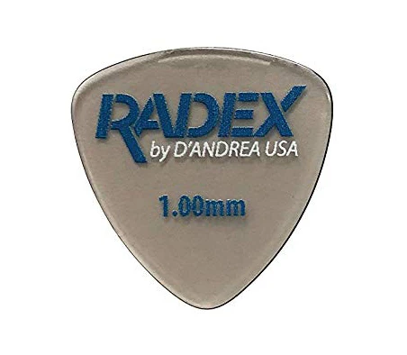 RDX346 1.00 Radex Медиаторы толщина 1.0мм 6шт D'Andrea|Детали и аксессуары для гитар| |