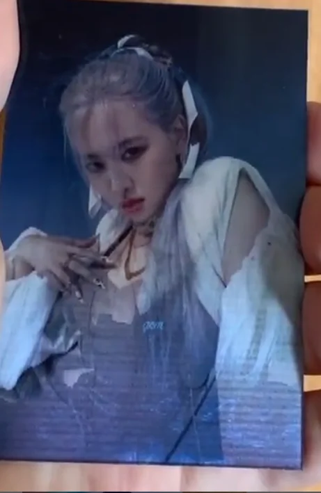 Card BLACKPINK Rosé |