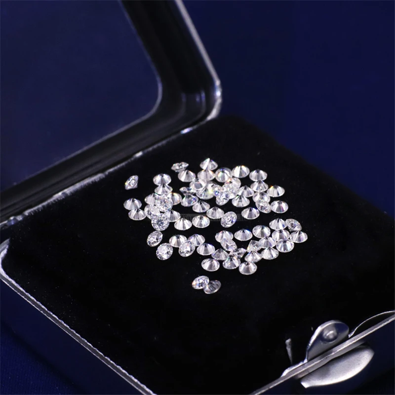 Tianyu Gems HPHT/CVD DEF/VS 3 5 мм Lab выросший круглый вырез маленький свободный бриллиант