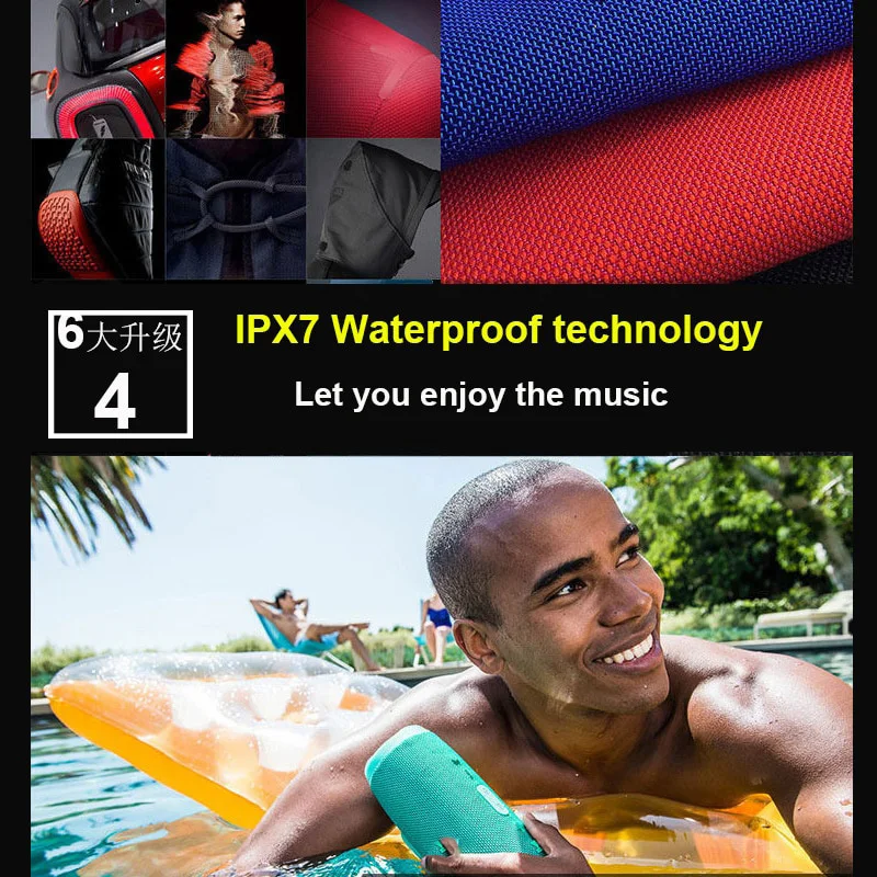 Портативная беспроводная Bluetooth-колонка Charge 3 с динамиками высокоточный бас-звук