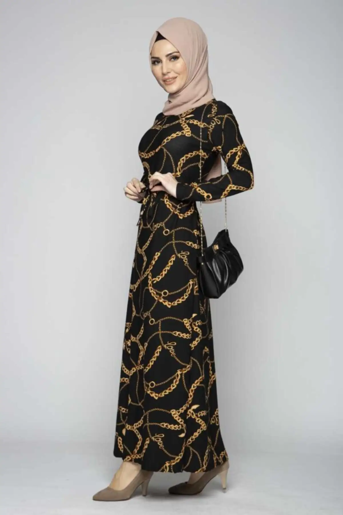 

Robes muslim turkish dress autumn garment hijab moroccan caftan moroccan Tagine eid Dubai oman 3abaya muslim dress